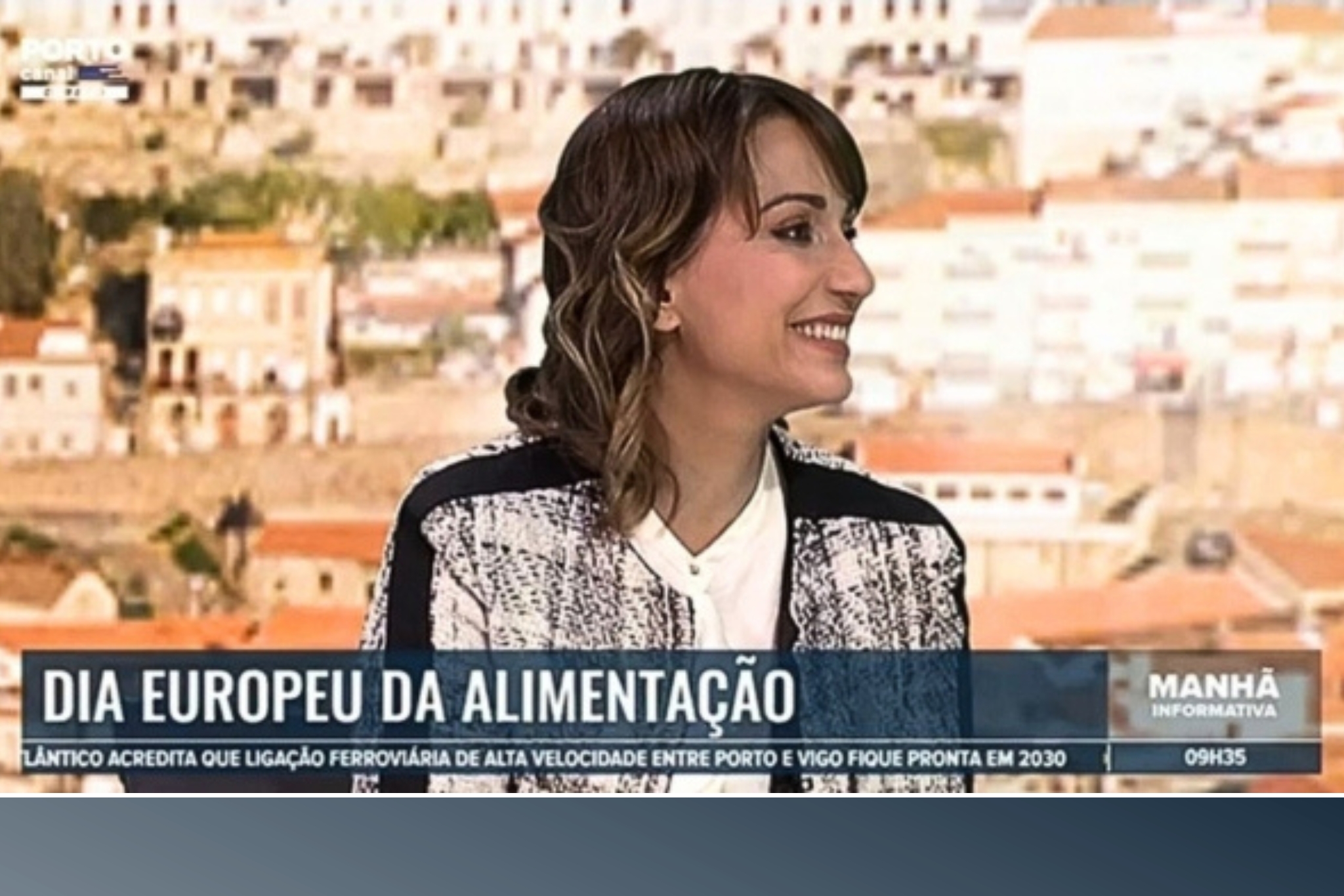Paula Beirão Valente em entrevista no programa "Consulta Aberta"