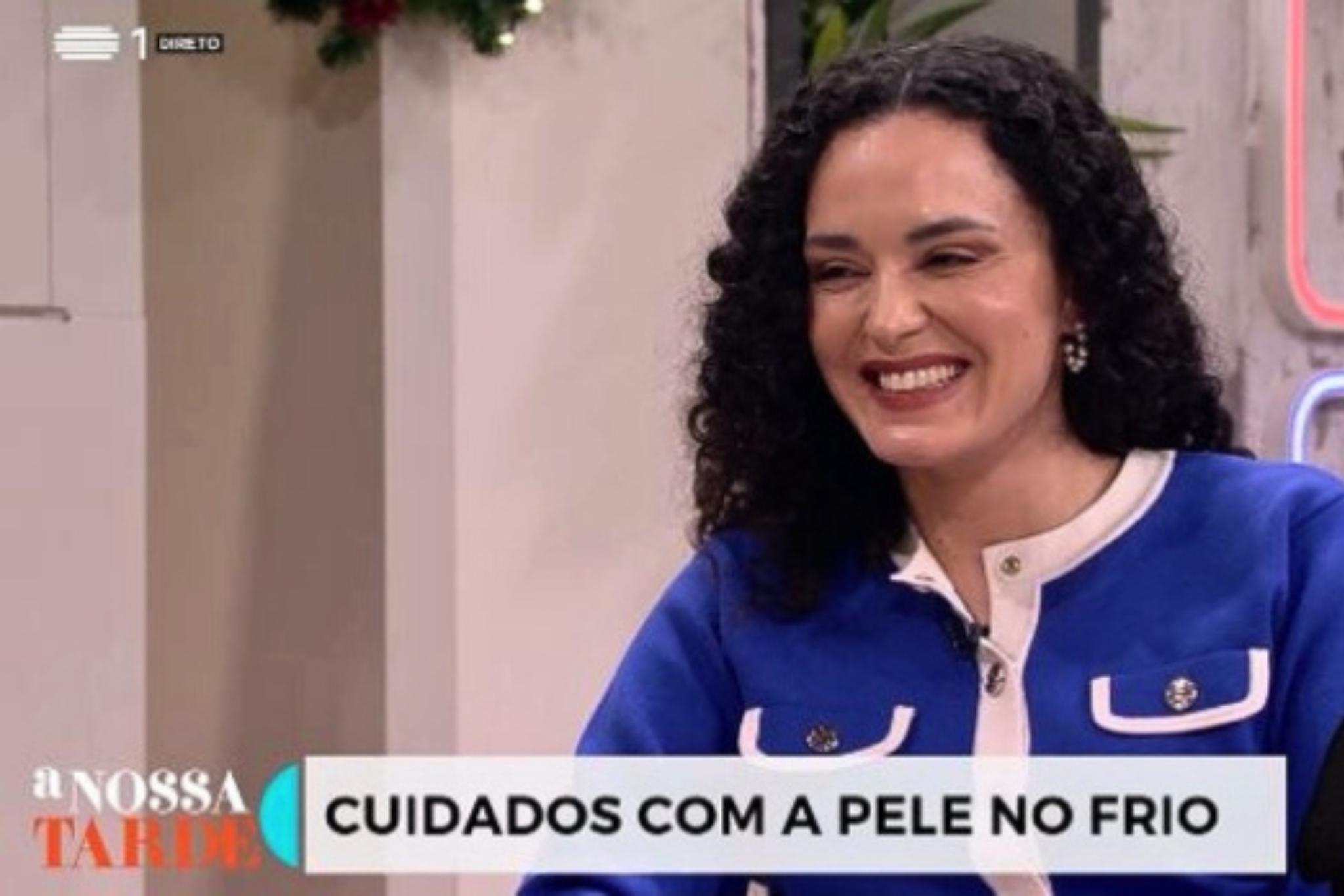 Marta Ribeiro Teixeira em entrevista no programa "a Nossa Tarde"
